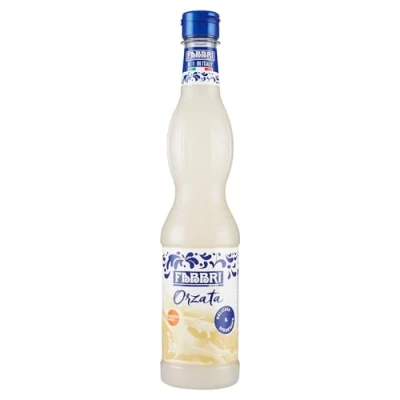 Afbeelding van Fabbri Sciroppo Orzata Gerstesiroop, 560 ml, ideaal voor cocktails en frisdranken, PET, 6 stuks