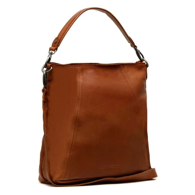 Afbeelding van The Chesterfield Brand Leren Schoudertas Cognac Sintra