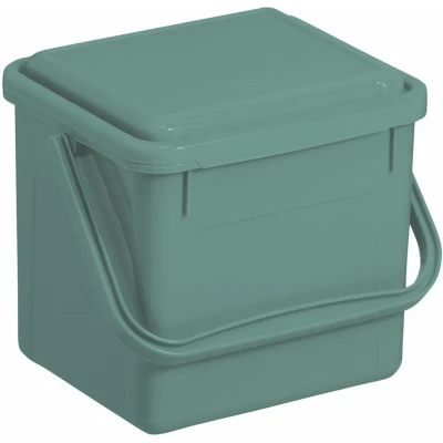 Afbeelding van Rotho groenafvalemmer compostbak 5 l bio groen