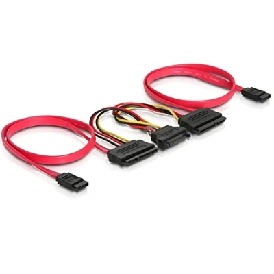 Afbeelding van Delock SATA2 kabel, Interne kabel (PC)