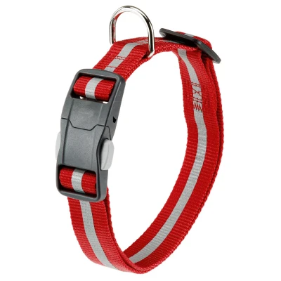 Afbeelding van Adori Klikhalsband Reflex Rood&amp;Reflecterend Hondenhalsband 30 44X1.5 cm