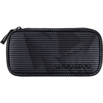 Afbeelding van Coocazoo Pennenetui, passvak, geodriehoekig vak, vak voor lesrooster, afneembare penhouder, extra met ritssluiting, vanaf, Dark Mission, etui