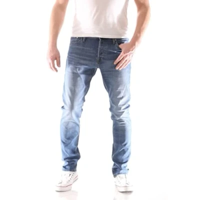 Image de JACK &amp; JONES Homme Jeans Jjiglenn Jjoriginal Am 815 Noos, Blu Denim, 36W / 32L