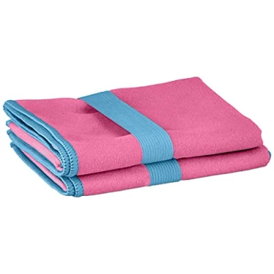 Afbeelding van Playshoes Uniseks 328103, multifunctionele handdoek, microvezel, roze, 30 x 50 cm, 2 pack