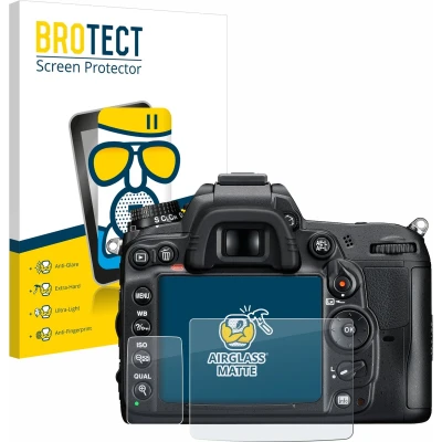 Afbeelding van BROTECT Screenprotector voor Nikon D7000 Folie Beschermfolie Beschermglas matte
