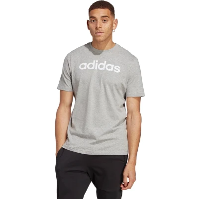 Afbeelding van adidas Sportswear Tshirt print, Heren, Maat: Small, Medium grey heather