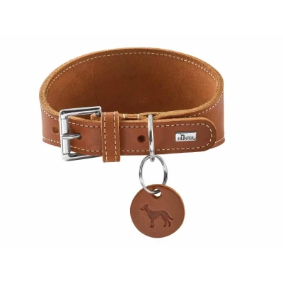 Afbeelding van Hunter Windhonden Halsband Aalborg Cognac
