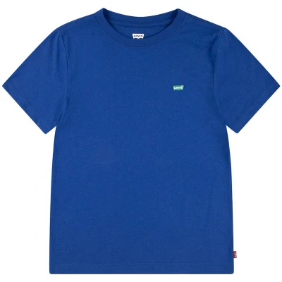 Afbeelding van Levi&#039;s Batwing Chest HIT Unisex Tshirt basic voor kinderen, Maat: 92, True blue