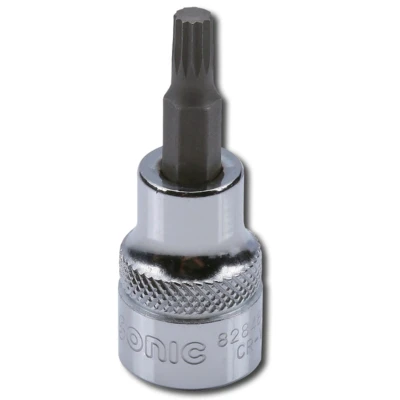 Afbeelding van SONIC 8284806 Steeksleutelelement 3/8 Spline DIN 3120 M6 Chroom vanadium staal