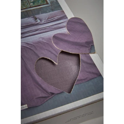 Afbeelding van VT WONEN Dekbedovertrek Earth Donker Blauw 200 x 200/220