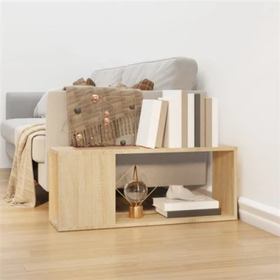 Afbeelding van vidaXL Tv meubel 80x24x32 cm bewerkt hout sonoma eikenkleurig