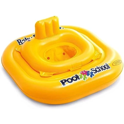 Afbeelding van Intex Pool School Deluxe Baby Opblaasband 1 Tot 2 Jaar Geel Zwemhulpmiddelen