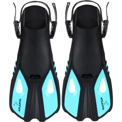 Afbeelding van Atlantis Snapper Zwemvliezen Black Turquoise 34 38 Multicolour