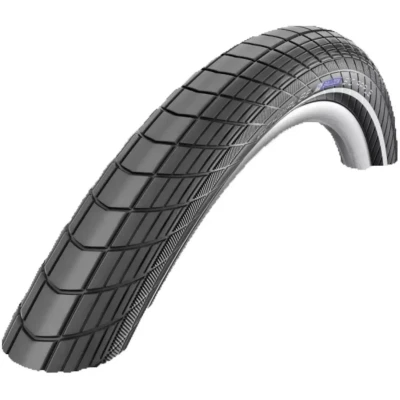 Afbeelding van Schwalbe Buitenband Big Apple R Guard 26 inch x 2.125 Zwart Reflecterend