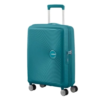 Image de American Tourister Soundbox Spinner S Erweiterbar Handgepäck, 55 cm, 35.5/41 L, Grün (Jade Green)