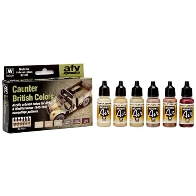 Afbeelding van Model Air British Caunter Colors Set Vallejo VAL 71211