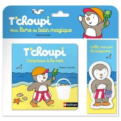 Image de T&#039;choupi Surprises à la mer Mon livre de bain magique