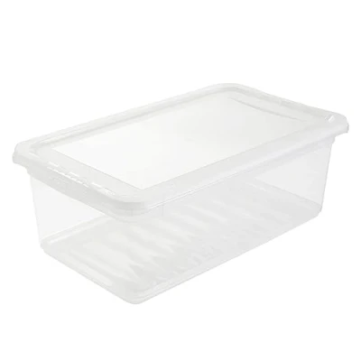 Afbeelding van Clearbox Met Deksel 33x19x12 5,6 L Bea Transparant Keeeper 10578