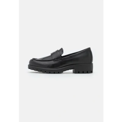 Afbeelding van ECCO Modtray Loafer Instappers, Dames, Maat: 40, Black Leer
