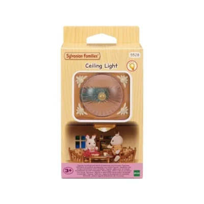 Afbeelding van Sylvanian Families 5528 plafondlamp geschikt voor 5303startershuis en 5302 grote landhuis met verlichting