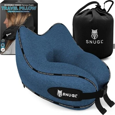 Afbeelding van SNUGL Reiskussen (blauw, kleine volwassene)