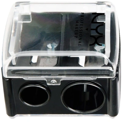 Afbeelding van Puntenslijper NYX Sharpener Make up Zwart 2 Compartimenten (1 Stuks)