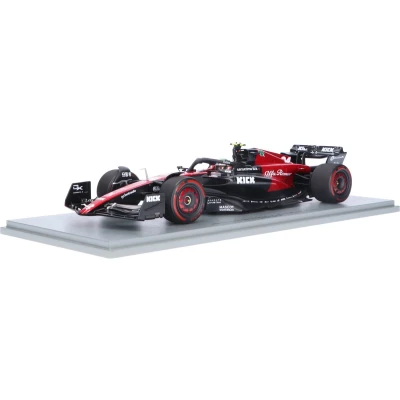 Afbeelding van Alfa Romeo Racing C43 Ferrari Spark Modelauto 1:18 2023 Zhou Guanyu F1 Team Stake