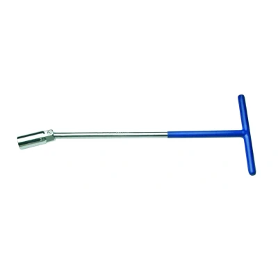 Afbeelding van SW Stahl 03620L Bougiesleutel 143, 370 21 Met rubbertuit Chroom vanadium staal