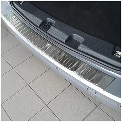 Afbeelding van tuning art L437 Roestvrij stalen bumperbescherming voor VW Caddy V vanaf 2020, zilver