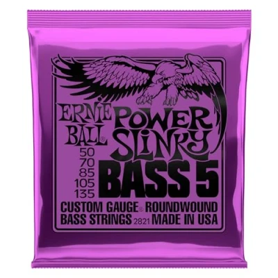 Afbeelding van Ernie Ball 2821 Power Slinky 5 String Bass Nickel Wound