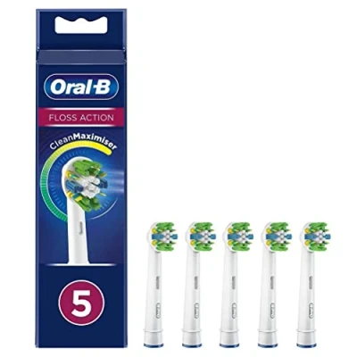Afbeelding van Oral B FlossAction Met CleanMaximiser technologie Opzetborstels 5 Stuks
