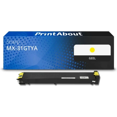 Afbeelding van Huismerk Sharp MX 31GTYA Toner Geel