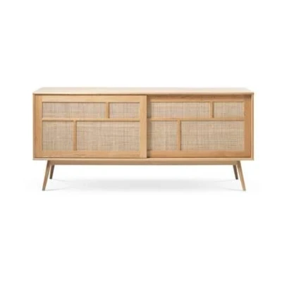 Afbeelding van Olivine Boas houten sideboard naturel 180 x 45 cm