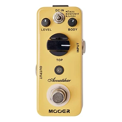 Afbeelding van Mooer Audio Acoustikar Acoustic Simulator Akoestische gitaar effect unit