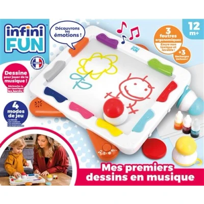 Image de Jeu d&#039;éveil Infinifun Mes Premiers Dessins en musique