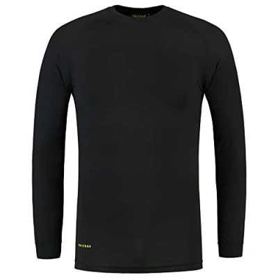 Afbeelding van Tricorp Thermoshirt Zwart Maat M