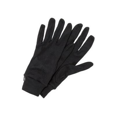 Afbeelding van Odlo dames Active handschoenen met logo in de kleur Zwart, maat: M
