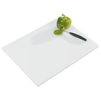 Image de Kesper 30051 planche à découper en plastique 51 x 38 1.2 cm blanc