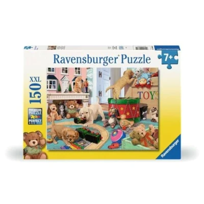 Afbeelding van Ravensburger puzzel Puppies Playtime Legpuzzel 150 XXL stukjes