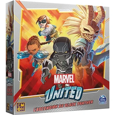 Afbeelding van Asmodee Marvel gezelschapsspel, CMNMUN02FR, uitbreiding: de opkomst van Black Panther