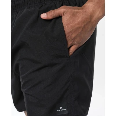 Afbeelding van Rip Curl Offset Volley Zwemshorts, Heren, Maat: Small, Black
