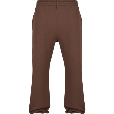 Afbeelding van Urban Classics Fluffy Trainingsbroek, Heren, Maat: Large, Chocolatebrown