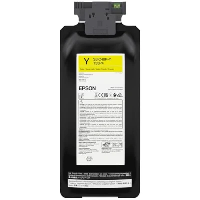 Afbeelding van Epson SJIC48P Y inktcartridge 1 stuk(s) Origineel Geel