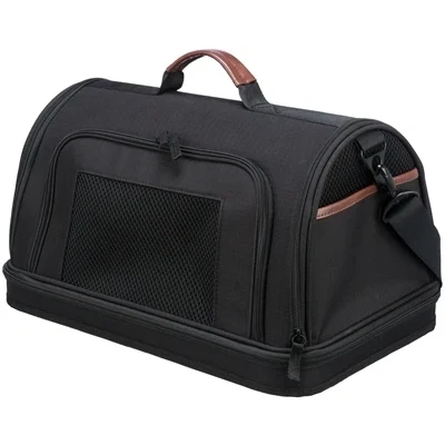 Afbeelding van Trixie Vliegtuigtas Gate Zwart 45X28X25 CM