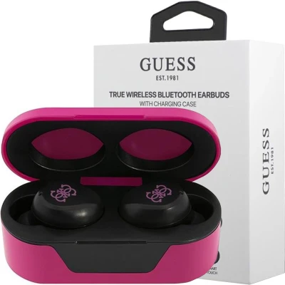 Afbeelding van Guess True Wireless Universele Bluetooth In Ear Oordopjes Magenta