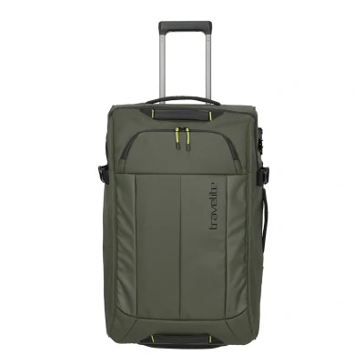 Afbeelding van Travelite Briize Wheeled Duffle M khaki Trolley Reistas