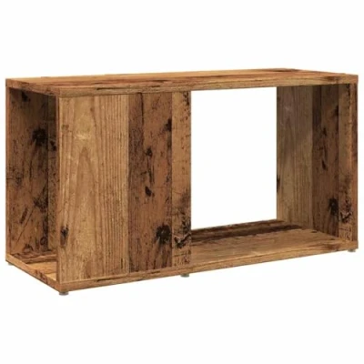 Image de vidaXL Meuble TV vieux bois 60x24x32cm d&#039;ingénierie856726