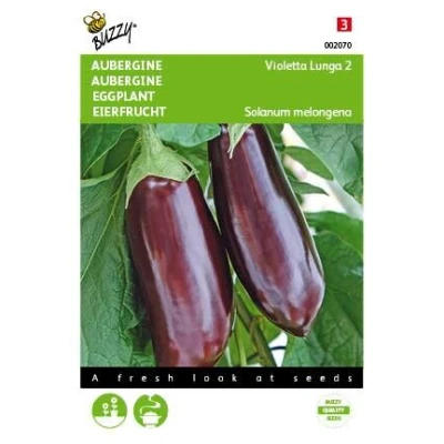 Afbeelding van Aubergine Violetta Lunga 2