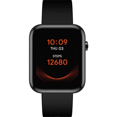 Afbeelding van Ticwatch GTH Smartwatch zwart Huidtemperatuur SPo2 sporthorloge