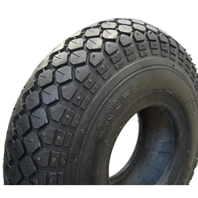 Afbeelding van Scootmobiel buitenband 4.00 5 (330x100) CST zwart
